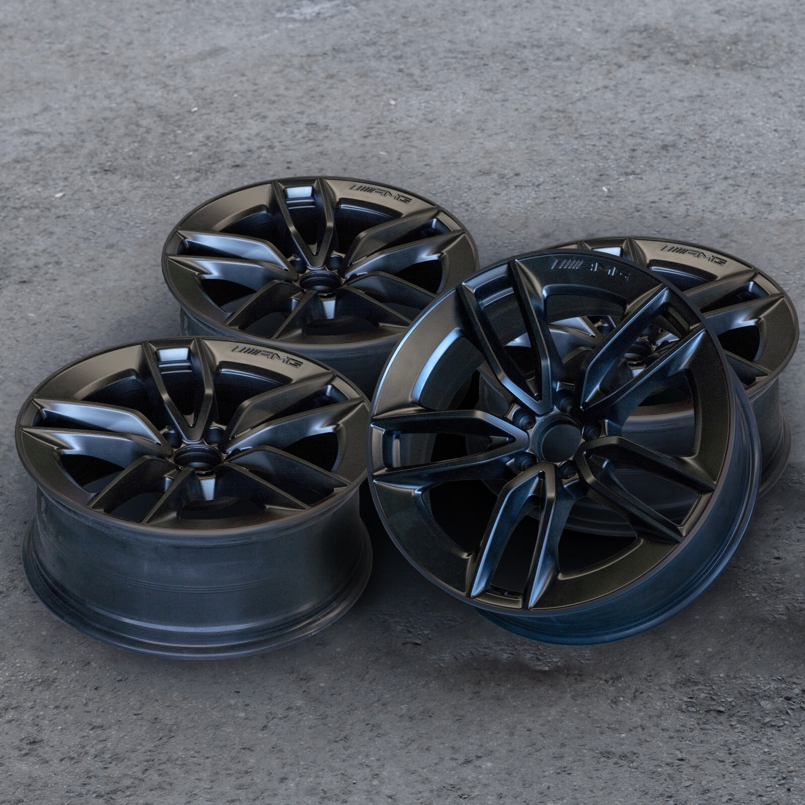 Mercedes C300 C450 C43 AMG 19" Inch OEM 2015-2022 Genuine Original wheel set