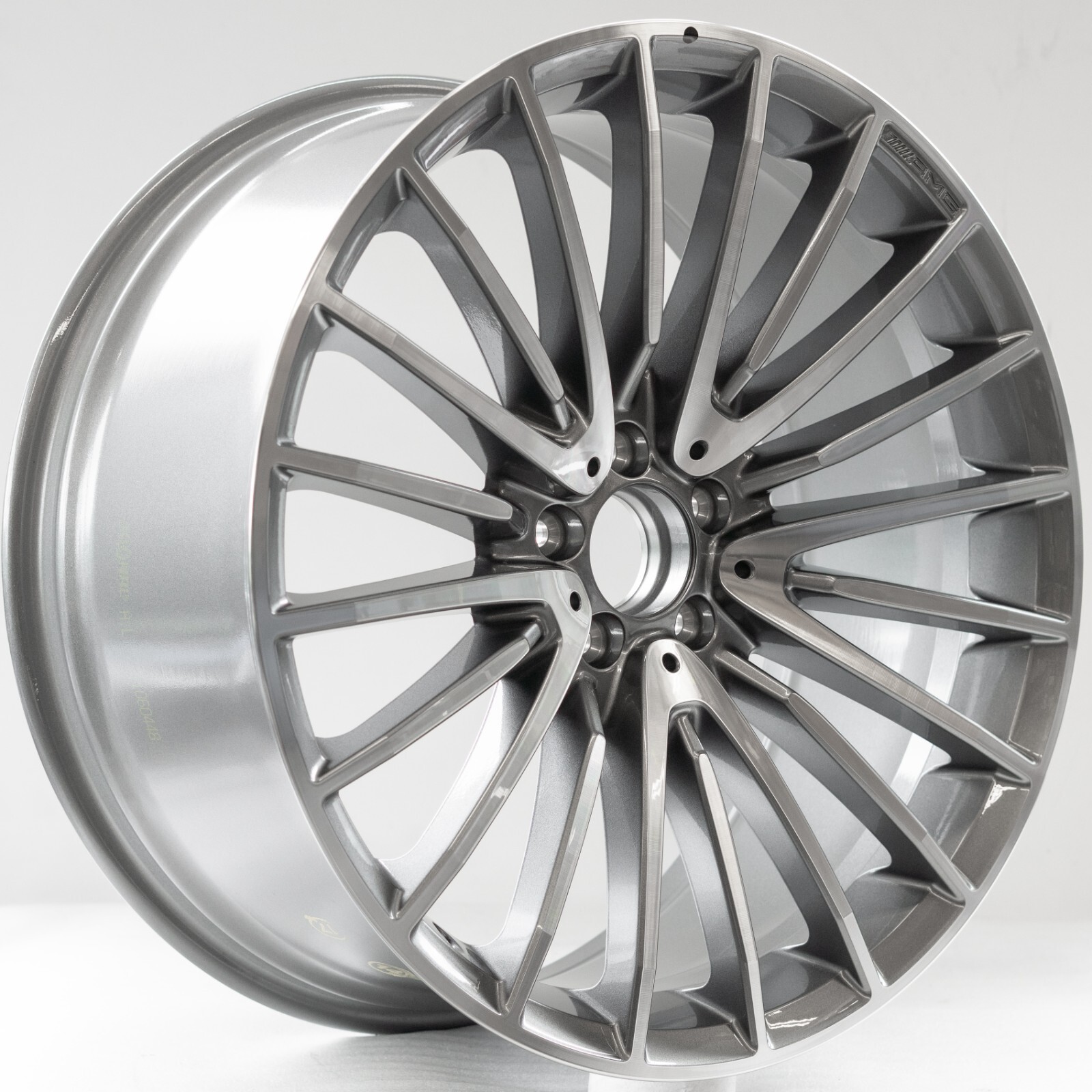 Mercedes GLC63 GLC63s 21" inch Rim Staggered 2016-2023 Genuine AMG Wheel Set – Image 19