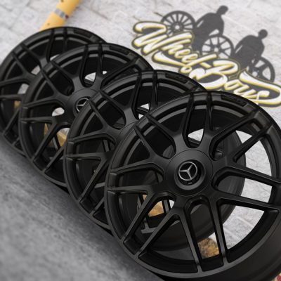 Mercedes G550 G63 AMG 22" inch rim OEM 2018-2025 Genuine Satin Black Wheel Set