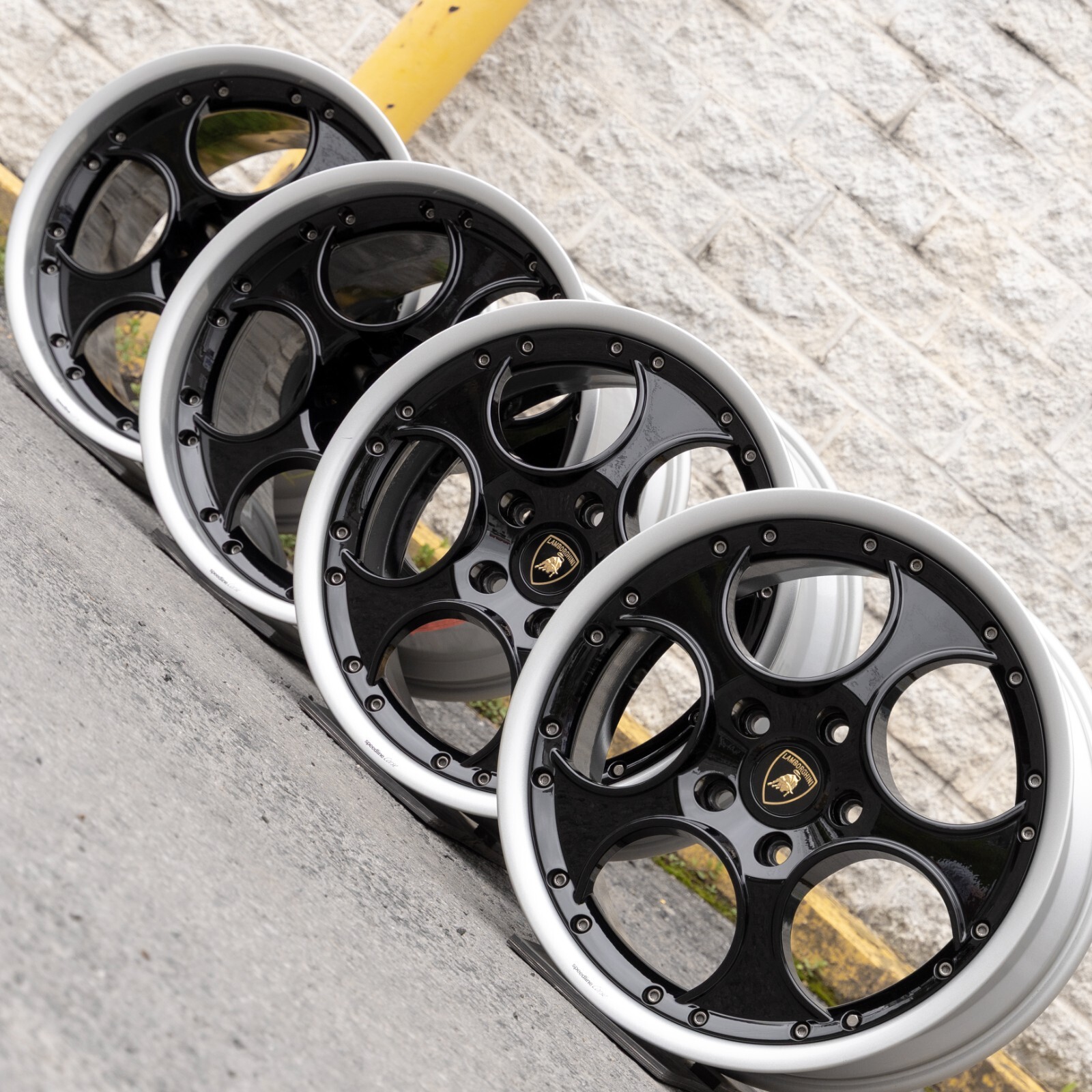 Lamborghini Murcielago 18" inch Rim OEM Genuine Speedline Corse Wheels Set of 4
