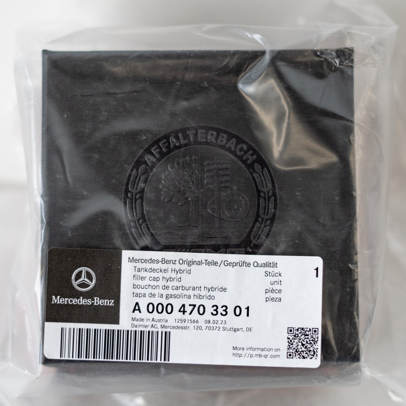 Mercedes CLA45 C63 E63 G63 S63 AMG Fuel filler cap Edition 55 Genuine Original - Image 13