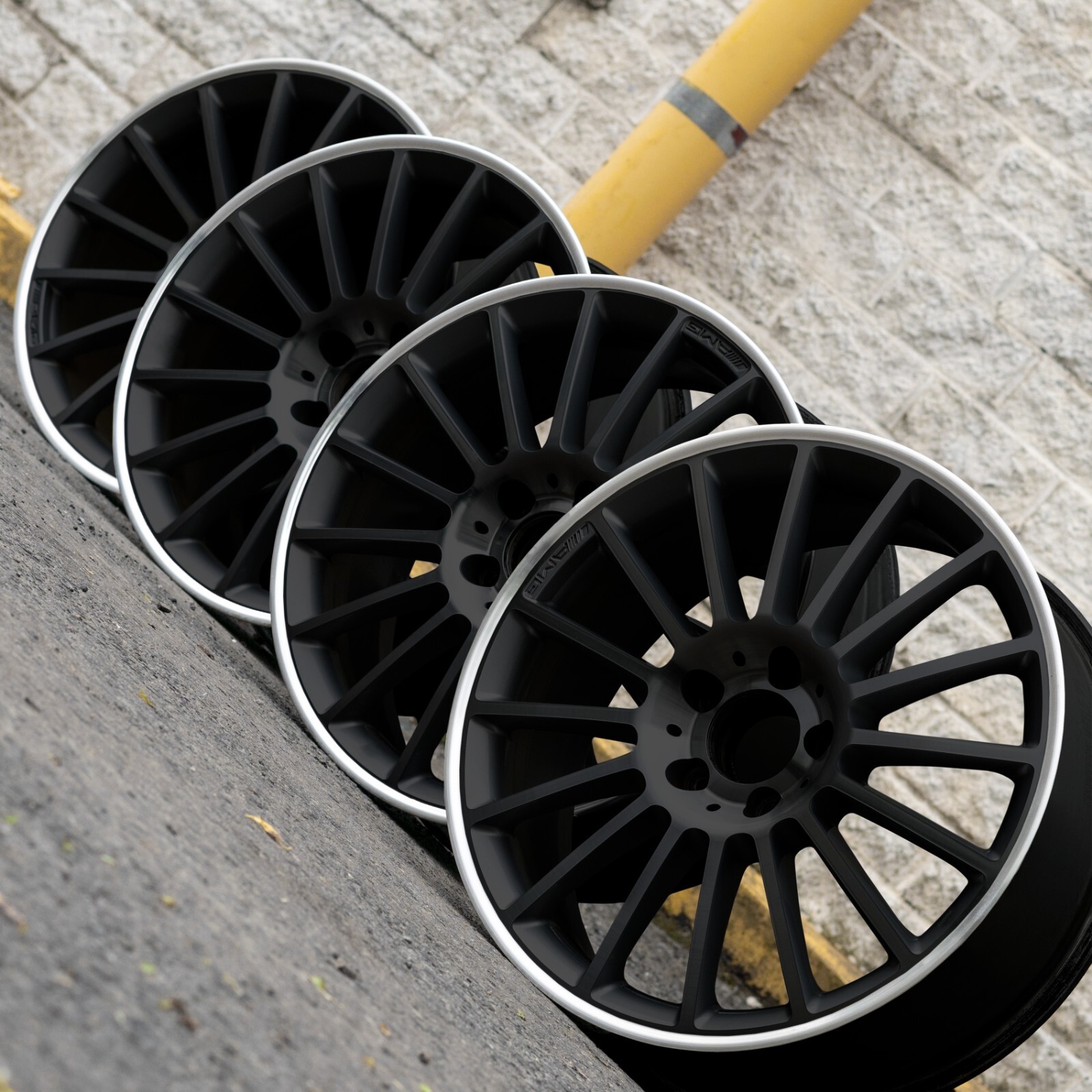 Mercedes SLK350 SLK55 AMG 18" rim OEM 2006 2007 2008 2009 2010 2011 Wheel SET