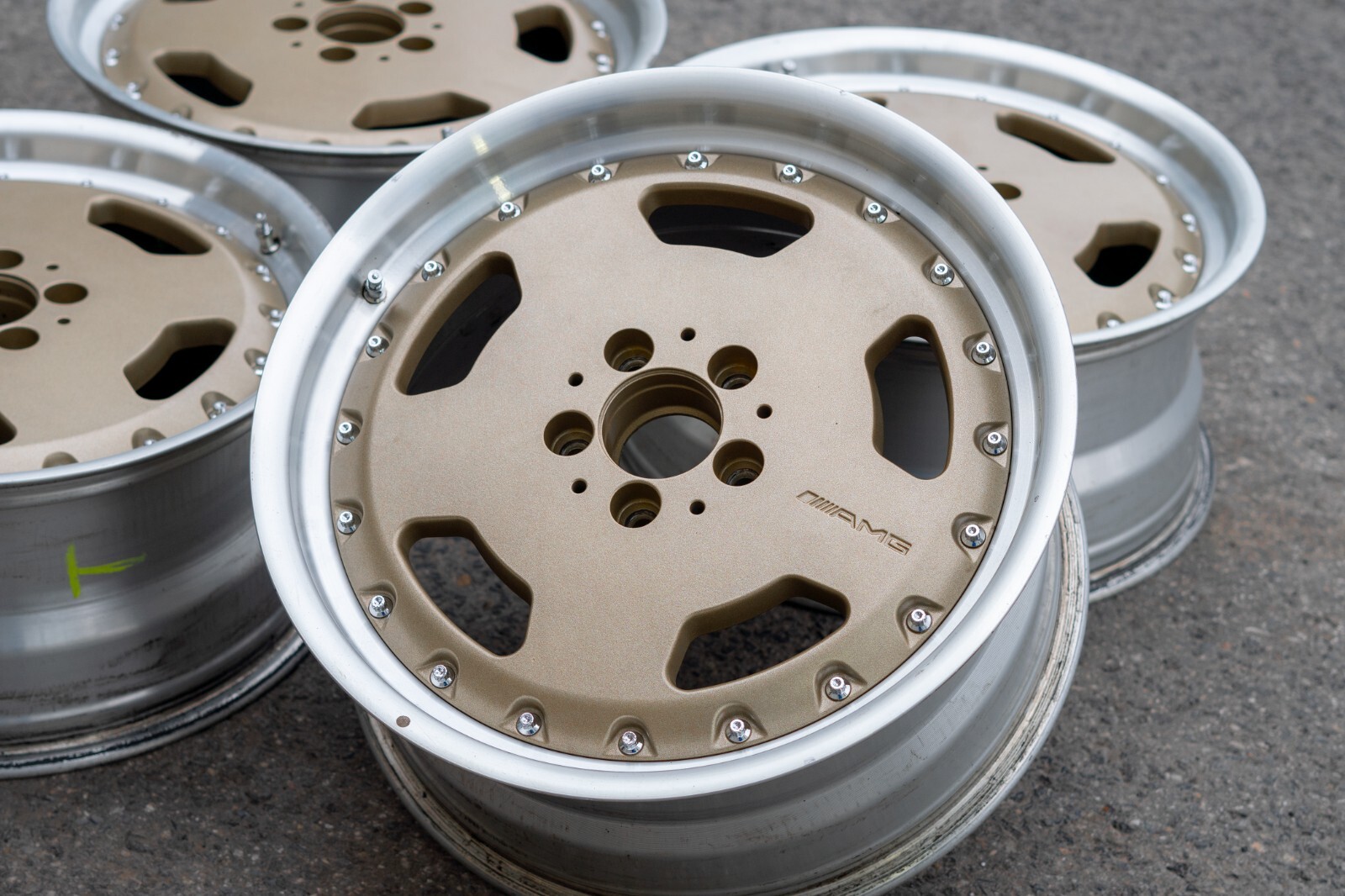 Mercedes AMG BBS Aero 2 Wheel OEM Genuine Authentic 18" rim Set of 4 500E - Image 8