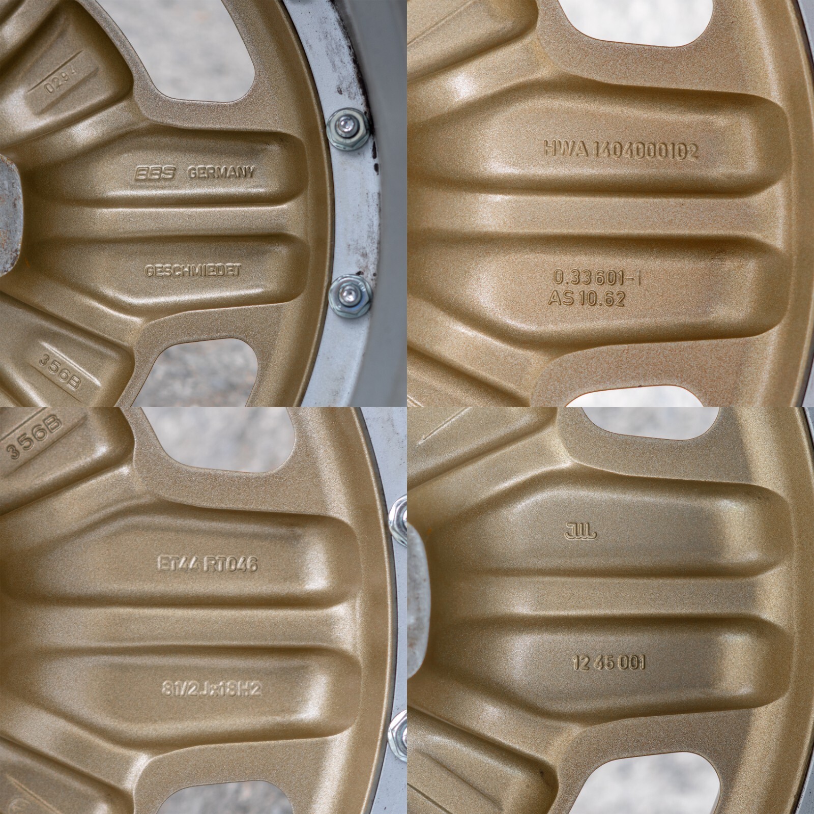 Mercedes AMG BBS Aero 2 Wheel OEM Genuine Authentic 18" rim Set of 4 500E - Image 23