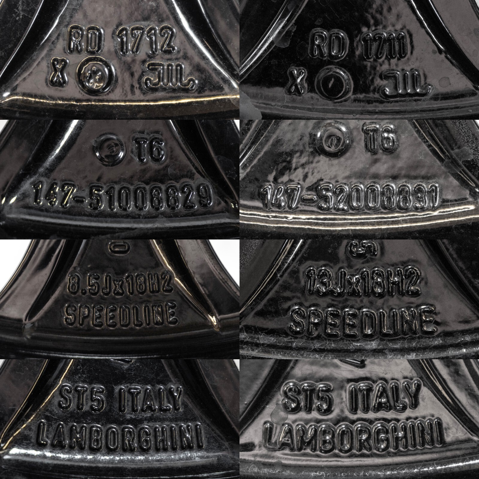Lamborghini Murcielago 18" inch Rim OEM Genuine Speedline Corse Wheels Set of 4 – Image 23