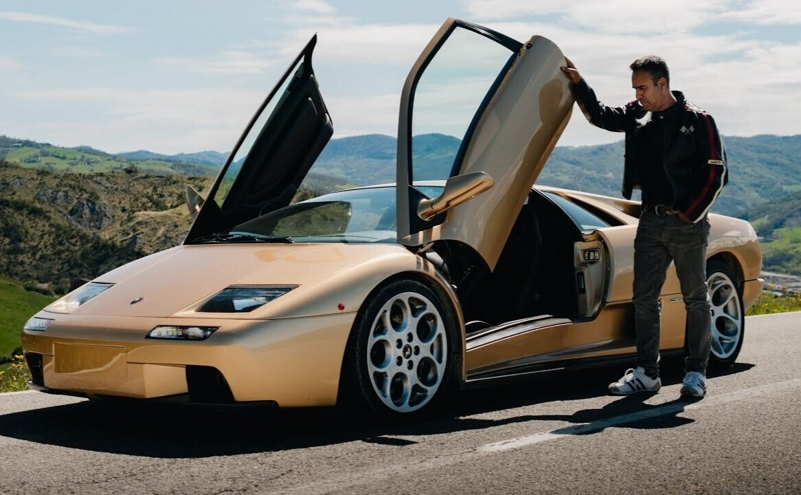 Lamborghini Diablo VT 18" inch rim OEM 1990-2001 Genuine Magnesium Wheel Set - Image 2