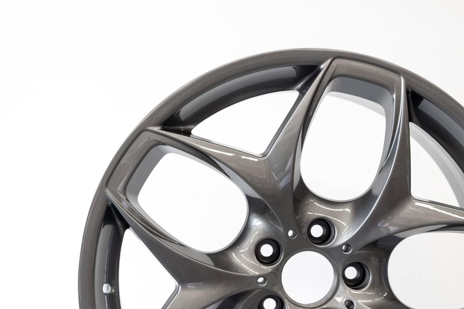 BMW X5 X6 X5M X6M 21" Inch FRONT Rim OEM 2008 2009 2010 2011 2013 2014 Mag wheel - Image 3