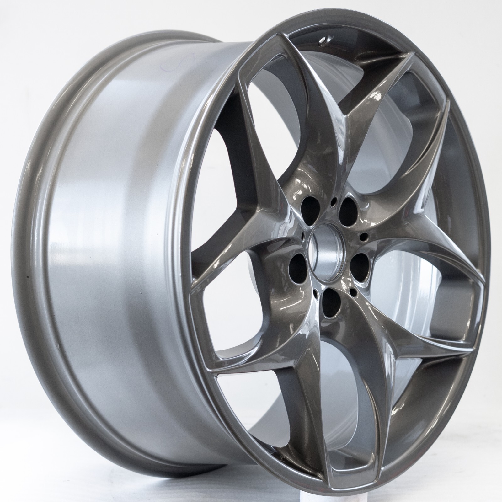 BMW X5 X6 X5M X6M 21" Inch FRONT Rim OEM 2008 2009 2010 2011 2013 2014 Mag wheel - Image 12