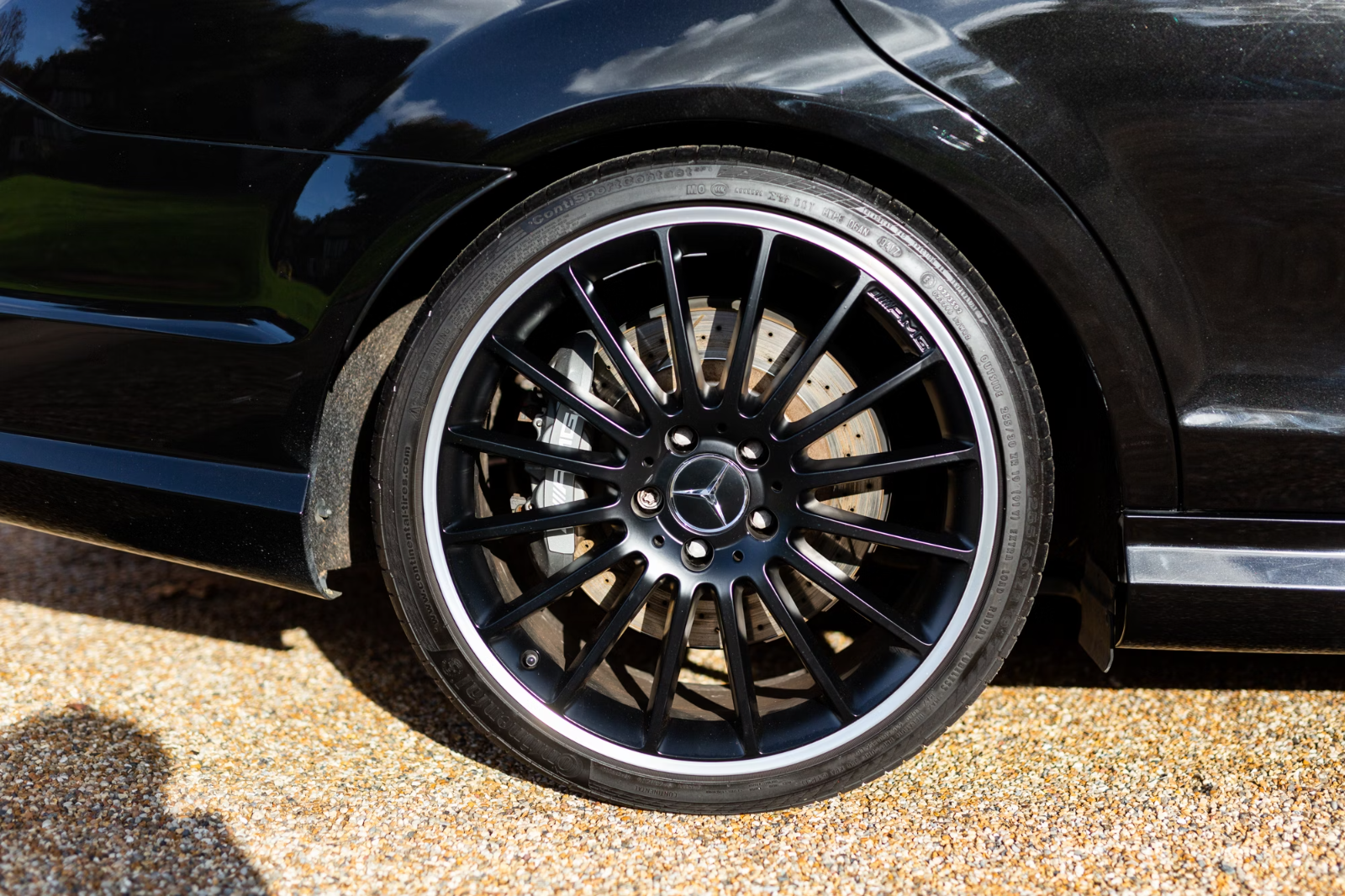 Mercedes C63 AMG 19" inch Rear rim OEM 2008-2015 Genuine Affalterbach wheel - Image 16