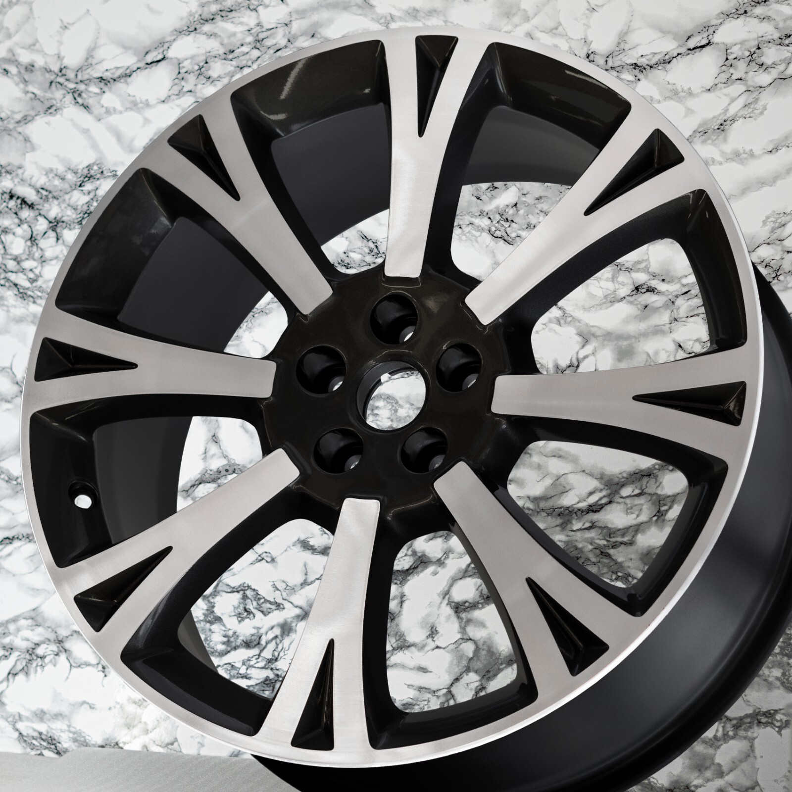 Jaguar XJ XK 20" inch rim OEM 2011 2012 2013 2014 2015 Original wheel set ORONA - Image 6