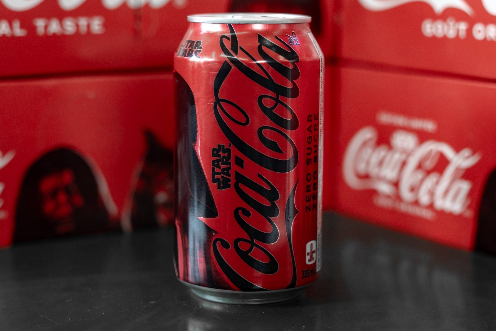 Star Wars Darth Vader Coca Cola Coke Zero Can Limited Edition Disney Sith 2025 - Image 5