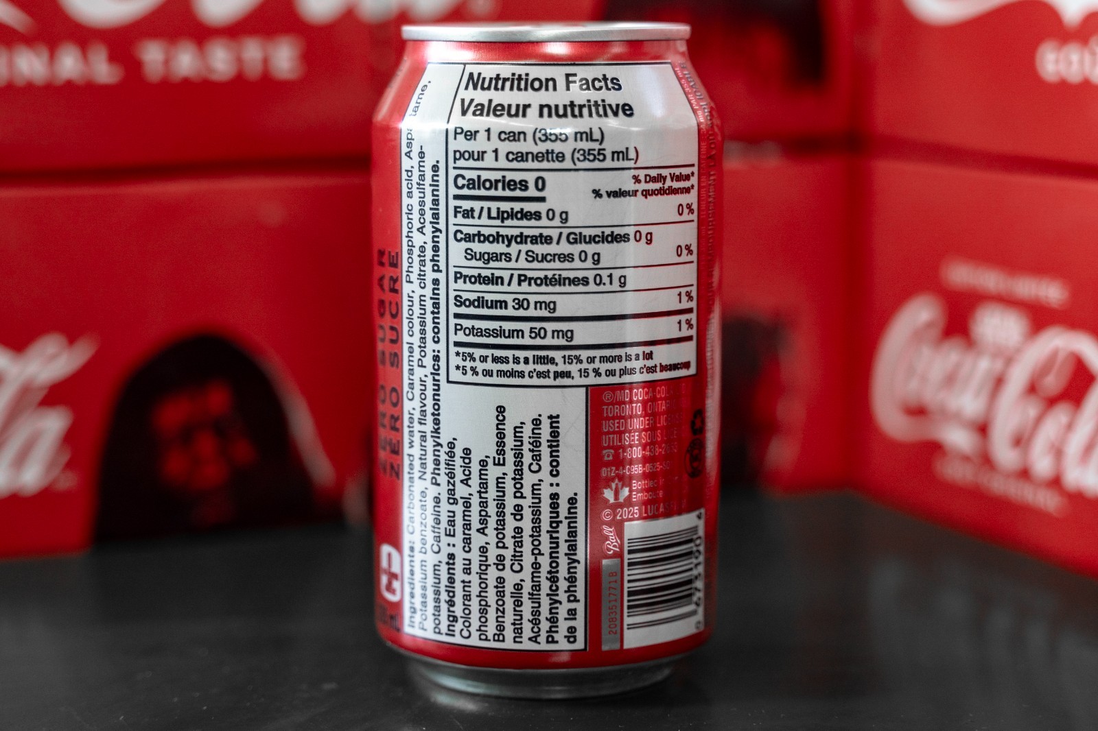 Star Wars Darth Vader Coca Cola Coke Zero Can Limited Edition Disney Sith 2025 - Image 6