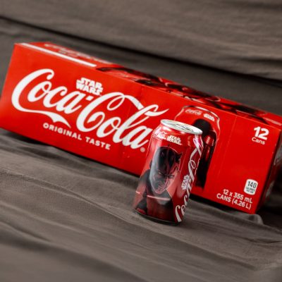 Star Wars Darth Maul Coca Cola Coke Can Limited Edition Sith 2025 Box of 12