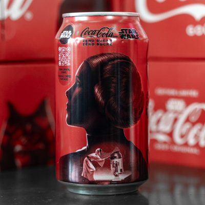 Star Wars Princess Leia Coca-Cola Coke Zero Can Limited Edition 2025