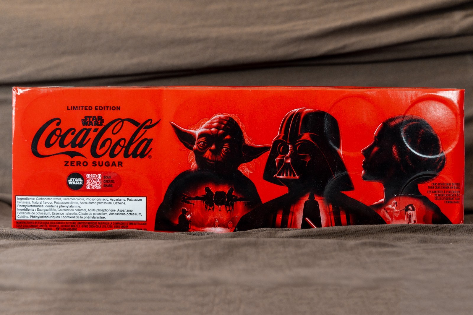 Star Wars Princess Leia Coca-Cola Coke Zero Can Limited Edition 2025 Pack of 12 – Image 15