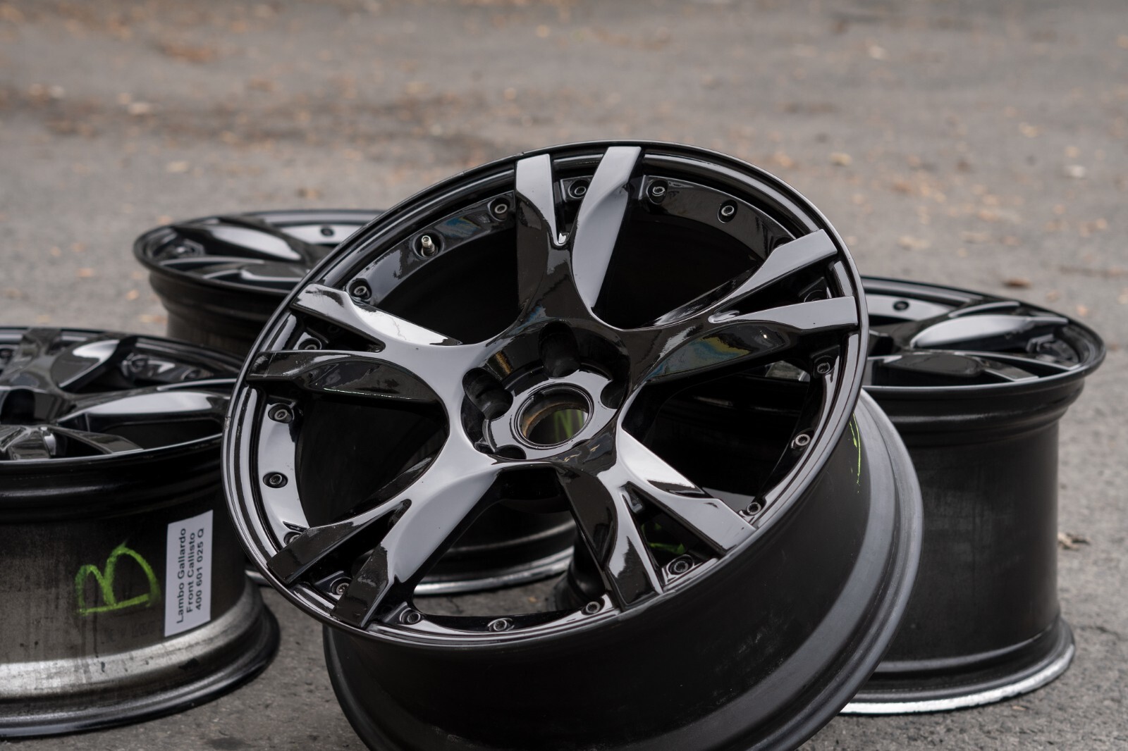 Lamborghini Gallardo 19" inch rim OEM Original Callisto 2004-2013 Wheel set - Image 8