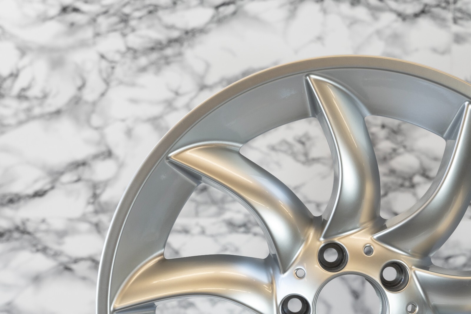 Mercedes McLaren SLR 19" inch Front Right rim OEM 2004-2010 Genuine Wheel - Image 3