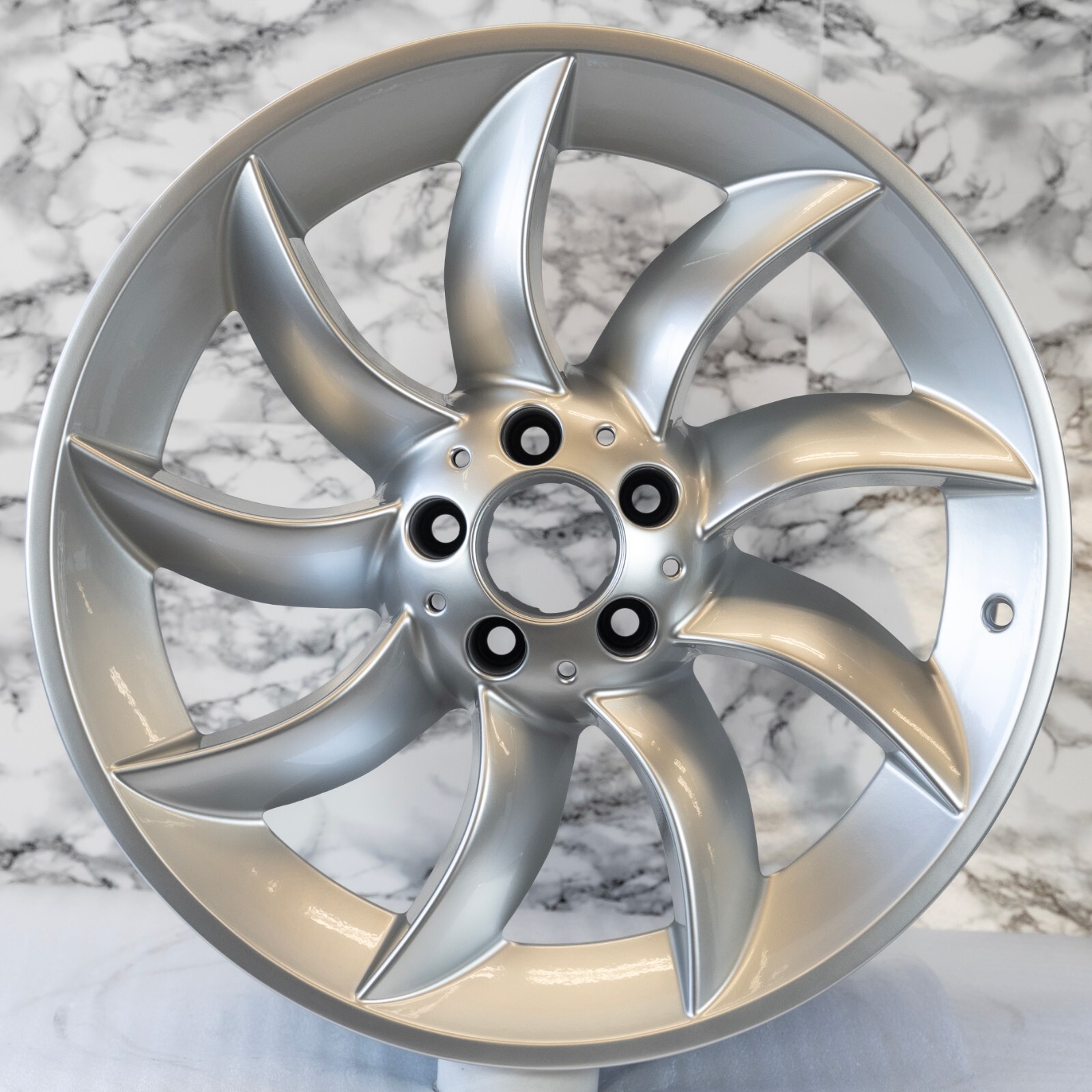 Mercedes McLaren SLR 19" inch Rear Left rim OEM 2004-2010 Genuine Original Wheel - Image 2