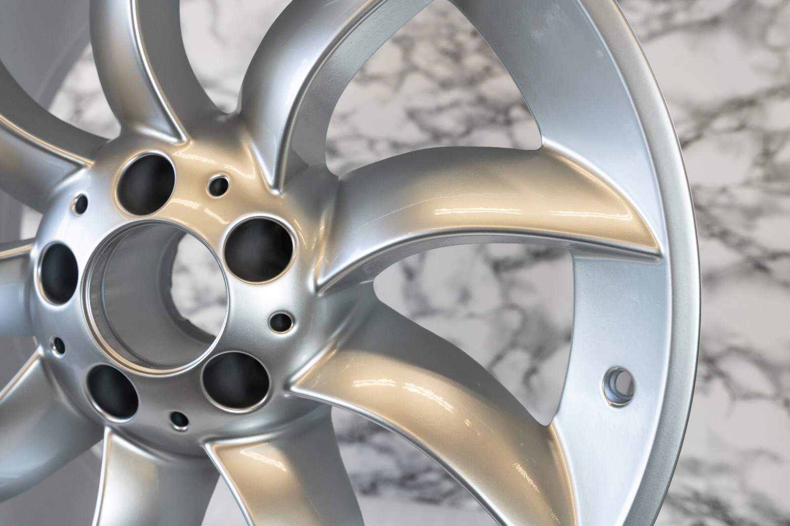 Mercedes McLaren SLR 19" inch Rear Left rim OEM 2004-2010 Genuine Original Wheel - Image 7