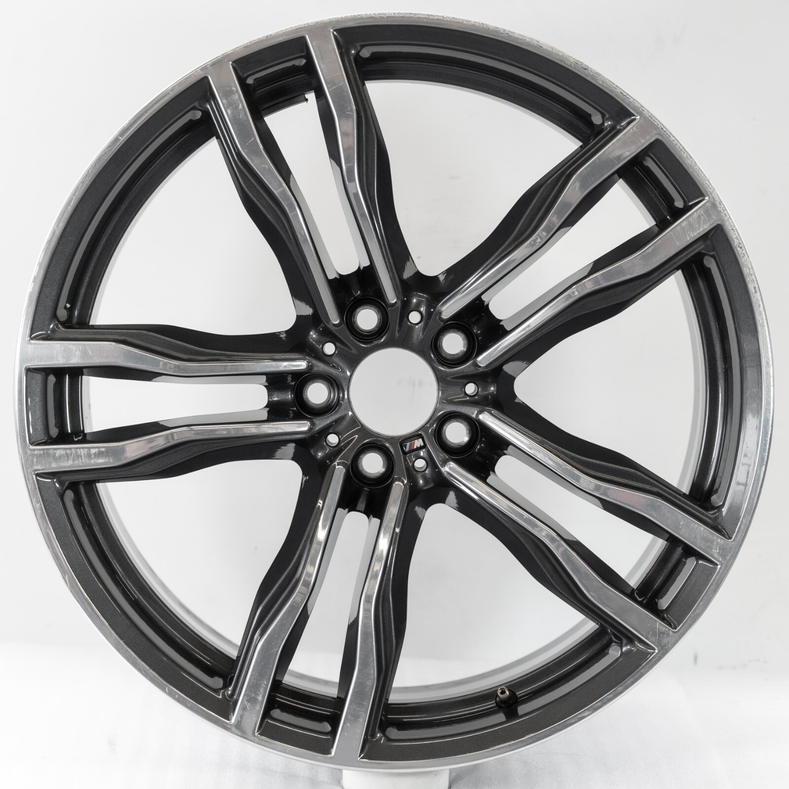 BMW X5M X6M 21" inch rear rim OEM 2016 2017 2018 2019 2020 Original 612 wheel – Image 2