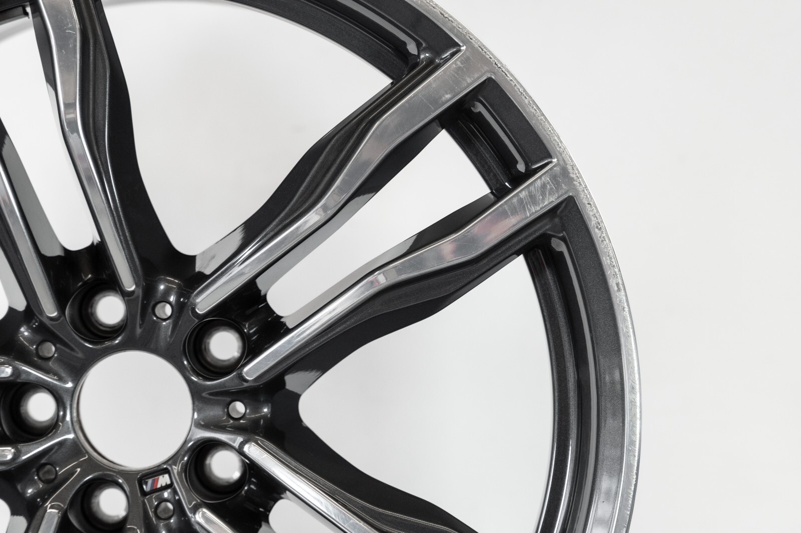 BMW X5M X6M 21" inch rear rim OEM 2016 2017 2018 2019 2020 Original 612 wheel – Image 4