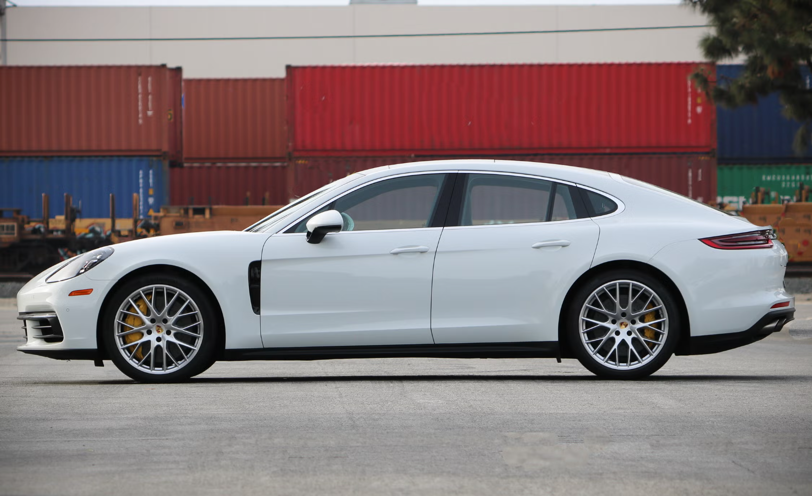 Porsche Panamera 4 4S GTS Turbo 21" inch rim OEM 2016-2025 Genuine Wheels Set – Image 5