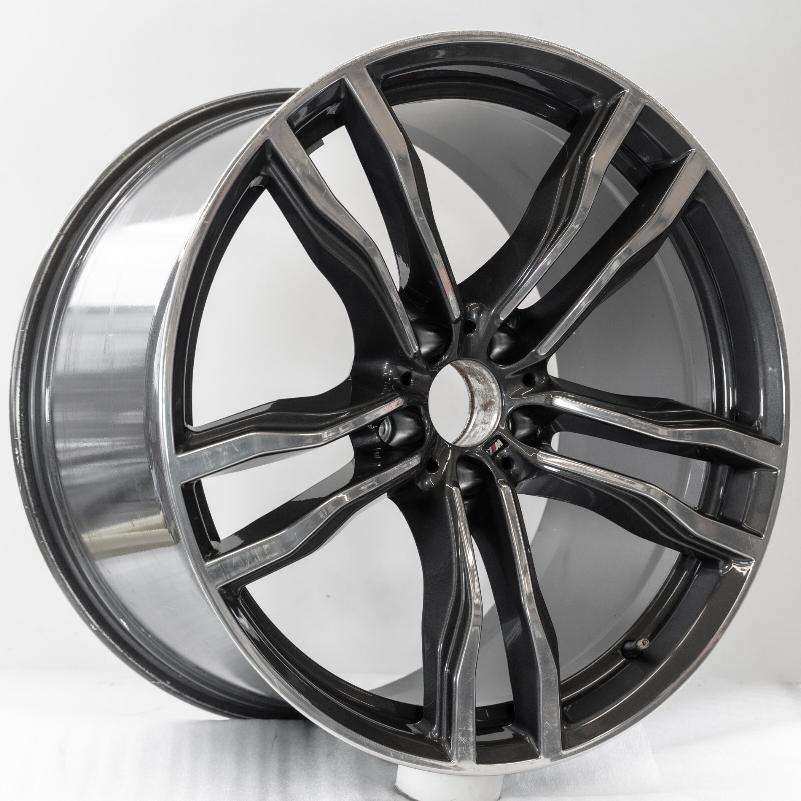 BMW X5M X6M 21" inch rear rim OEM 2016 2017 2018 2019 2020 Original 612 wheel – Image 18