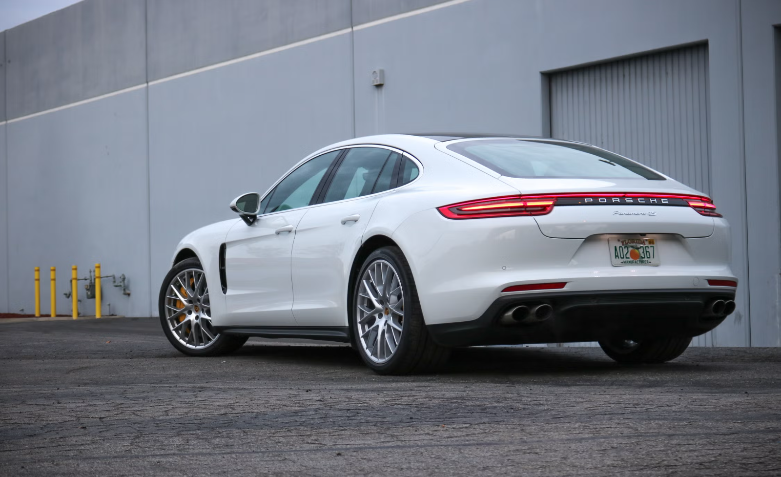 Porsche Panamera 4 4S GTS Turbo 21" inch rim OEM 2016-2025 Genuine Wheels Set – Image 7