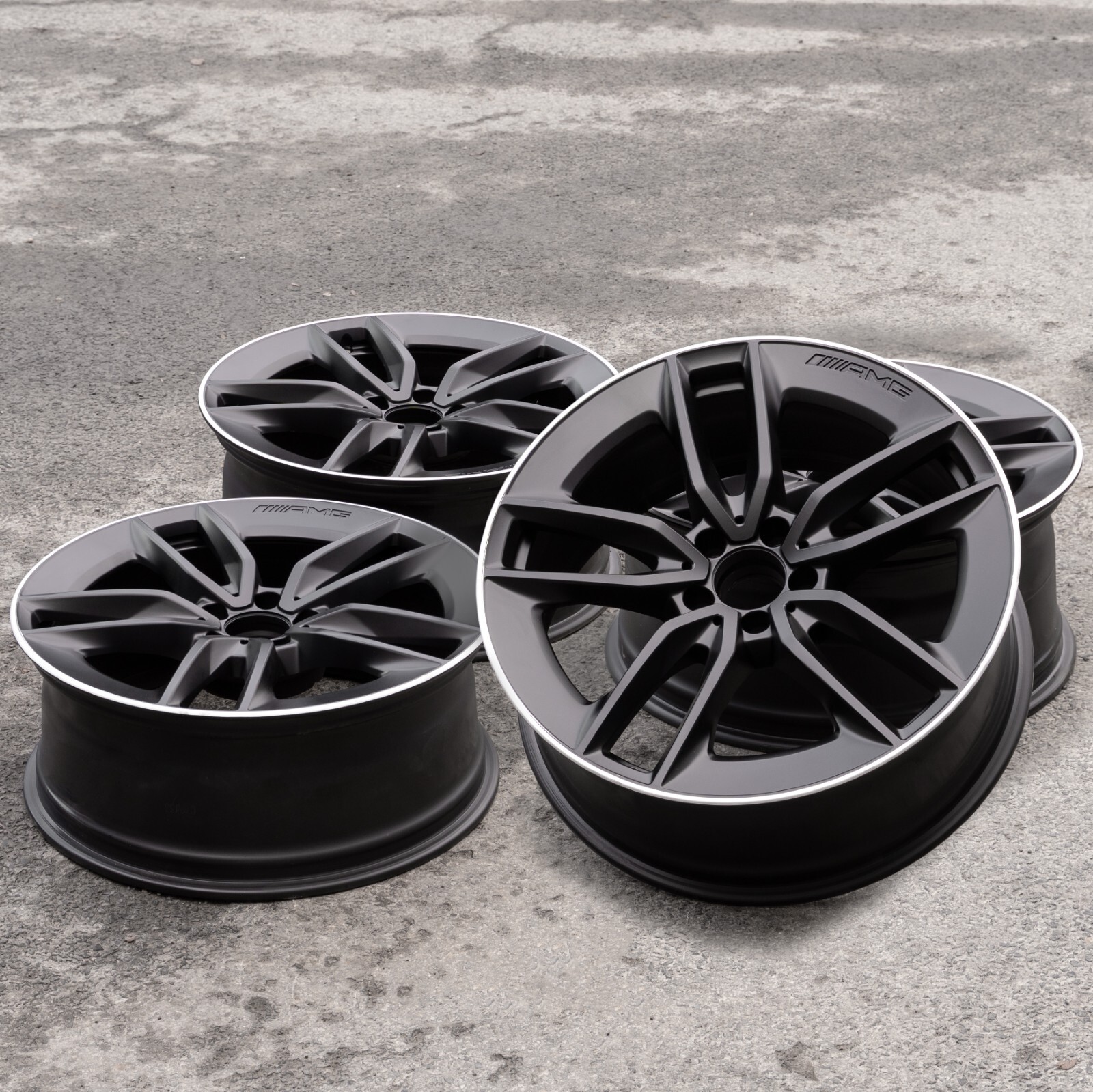 Mercedes GLA250 GLA35 GLB250 GLB35 19" inch rim OEM 2021 2022 2023 AMG Wheel SET