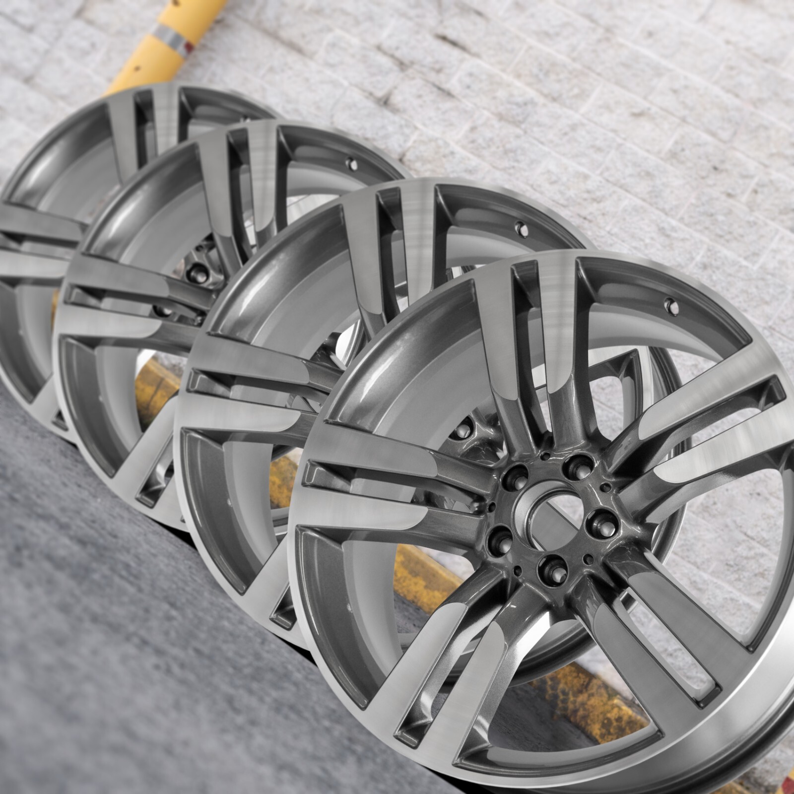 Mercedes GLK250 GLK350 20" rim OEM 2013 2014 2015 Genuine Original Mag Wheel SET