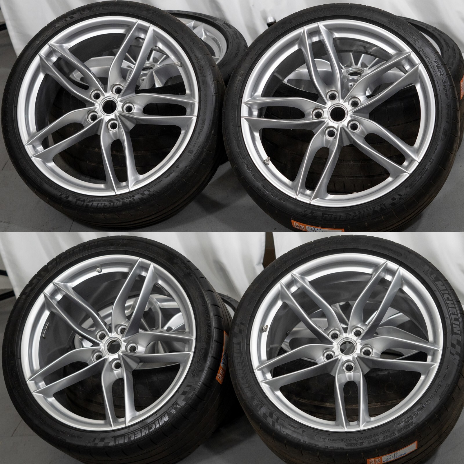 Ferrari 488 GTB F8 Tributo 20" inch rim OEM 2016 2017 2018 2019 2020 Wheel Set - Image 3