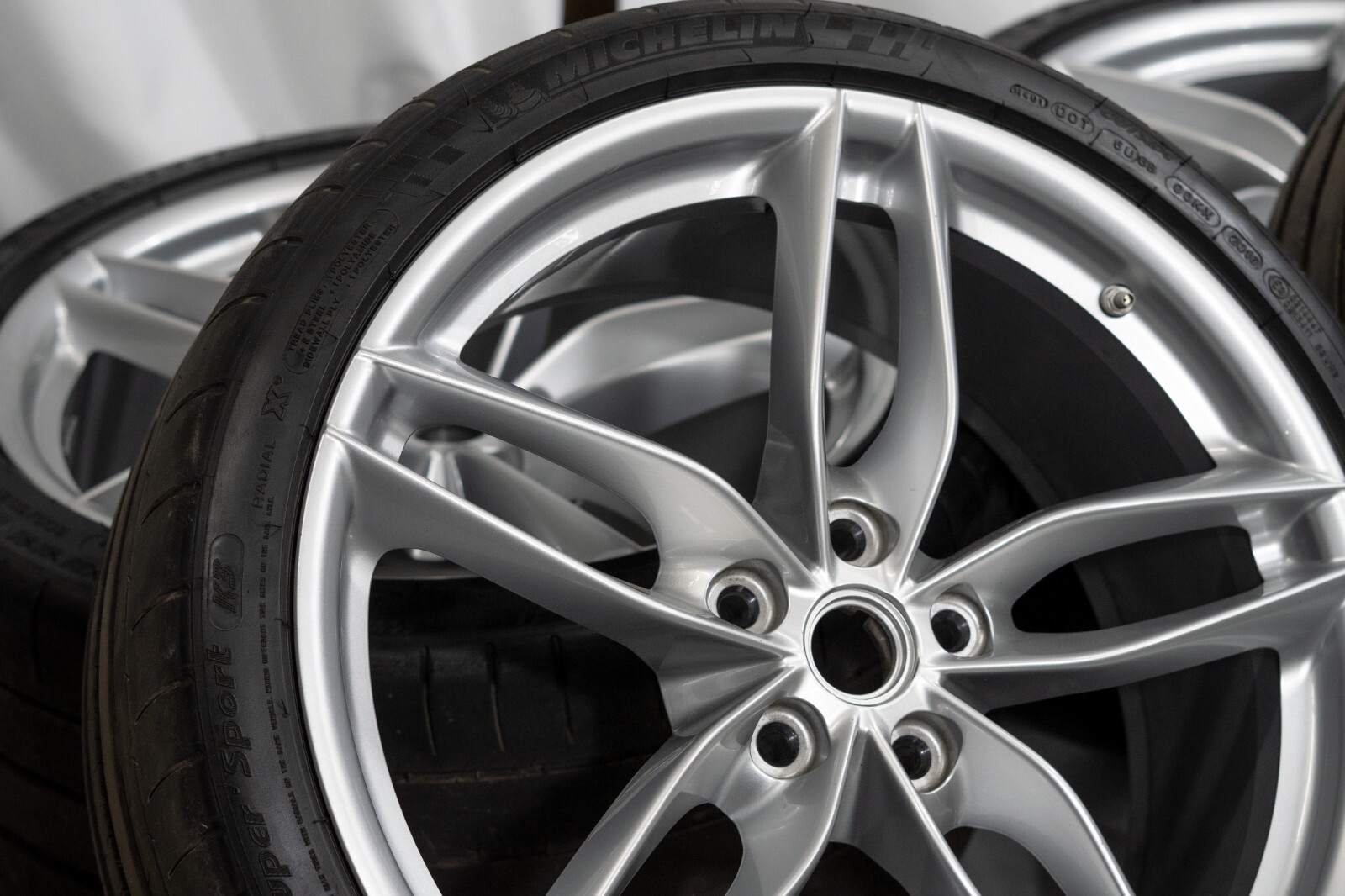 Ferrari 488 GTB F8 Tributo 20" inch rim OEM 2016 2017 2018 2019 2020 Wheel Set - Image 11