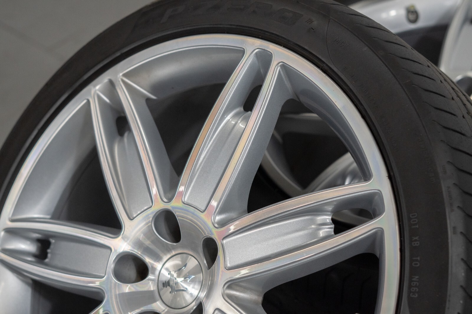 Maserati Quattroporte QP 20" inch rim OEM 2013 2014 Genuine Mercurio Wheel set - Image 3