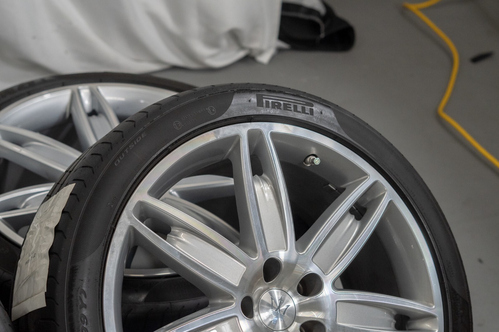 Maserati Quattroporte QP 20" inch rim OEM 2013 2014 Genuine Mercurio Wheel set - Image 6