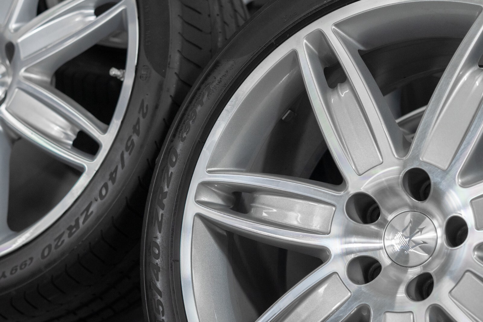 Maserati Quattroporte QP 20" inch rim OEM 2013 2014 Genuine Mercurio Wheel set - Image 8