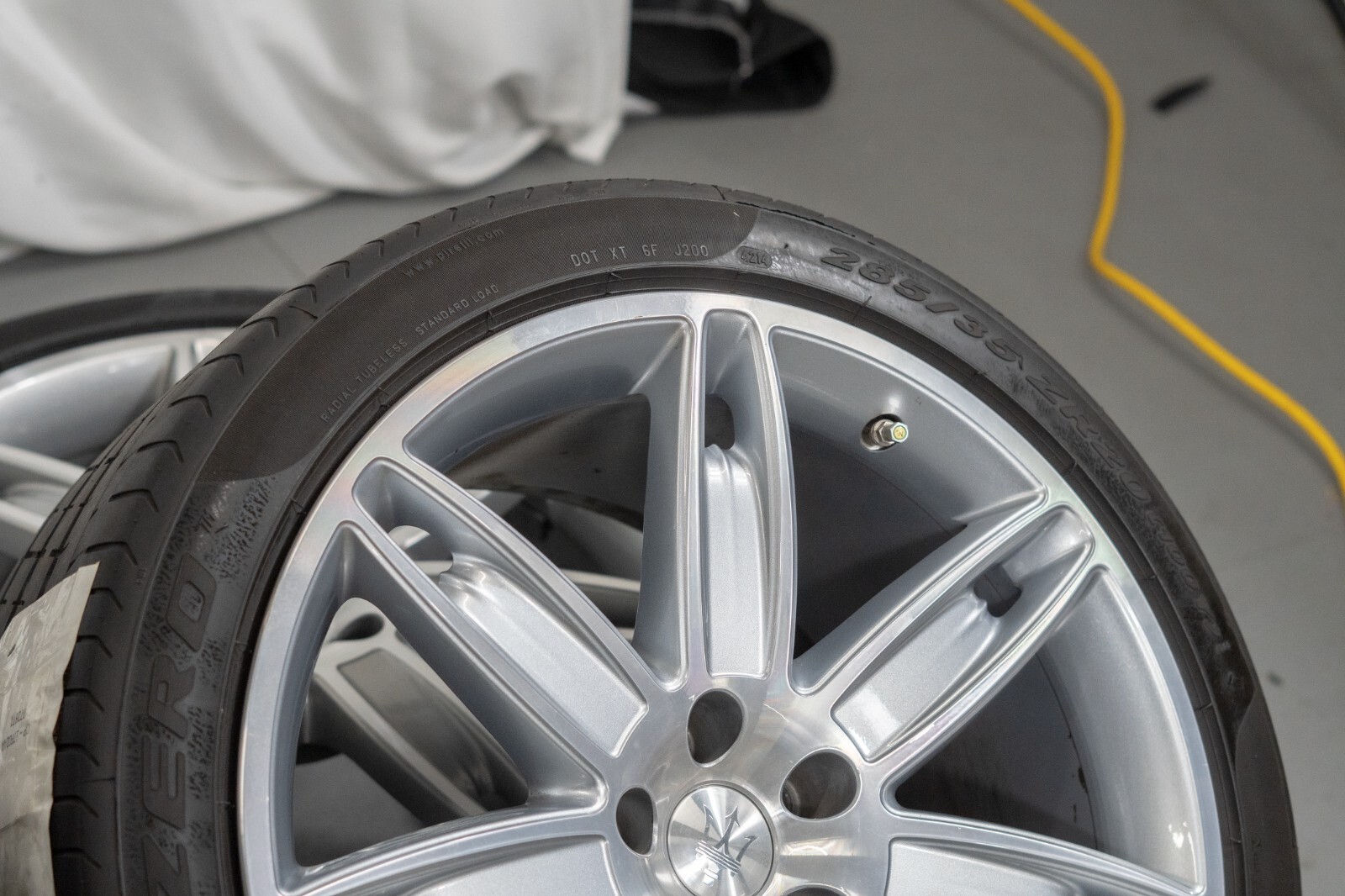 Maserati Quattroporte QP 20" inch rim OEM 2013 2014 Genuine Mercurio Wheel set - Image 15