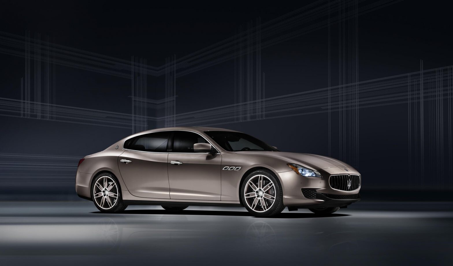 Maserati Quattroporte QP 20" inch rim OEM 2013 2014 Genuine Mercurio Wheel set - Image 20