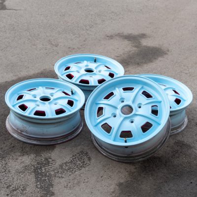 Porsche 914 VW Type 34 Karmann Ghia 15" rim OEM 1969-1976 Pedrini Wheel set of 4
