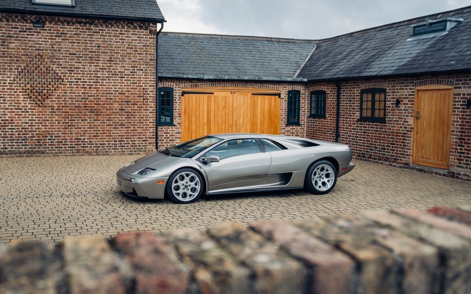 Lamborghini Diablo VT 18" inch rim OEM 1990-2001 Genuine Magnesium Wheel Set - Image 3