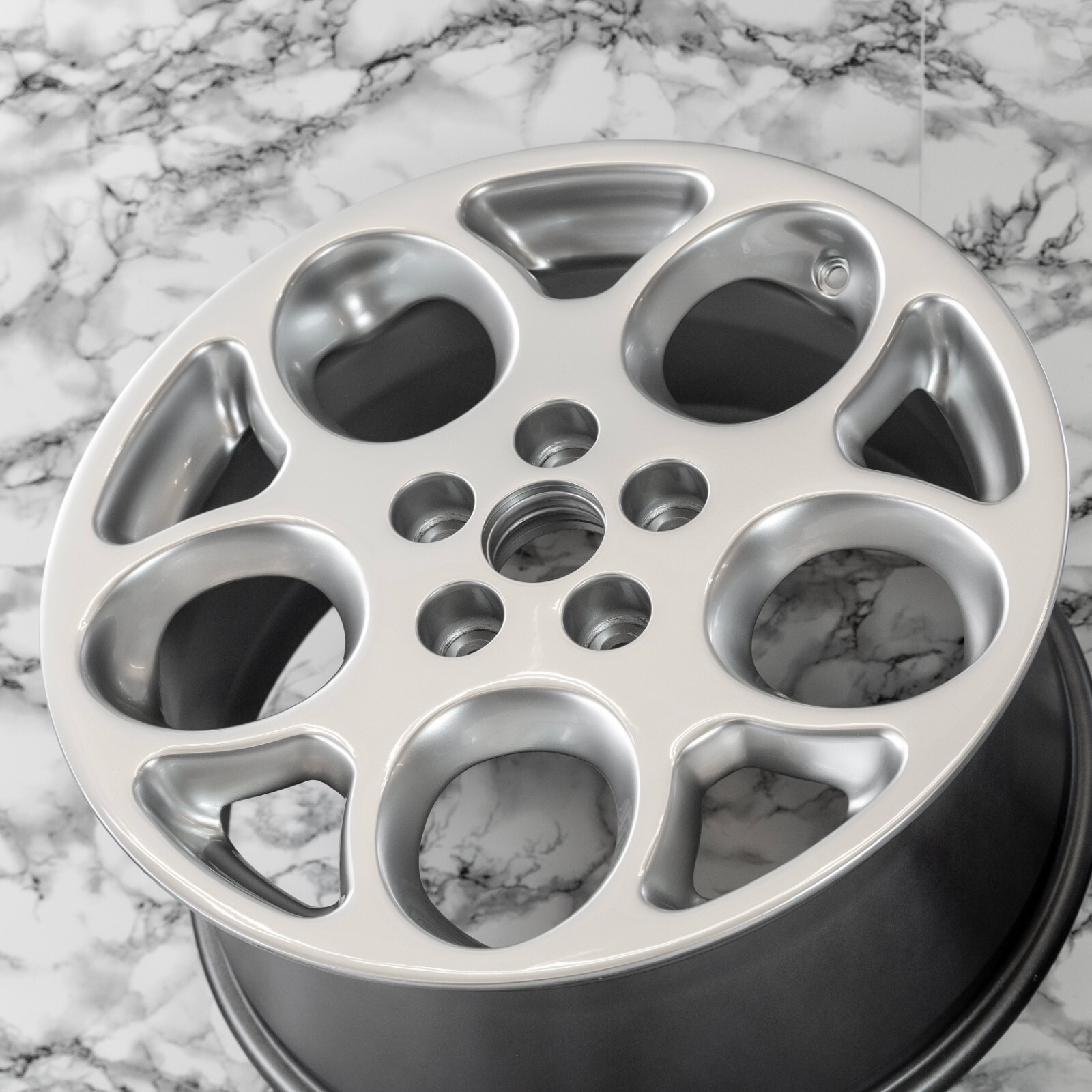 Lamborghini Diablo VT 18" inch rim OEM 1990-2001 Genuine Magnesium Wheel Set - Image 9