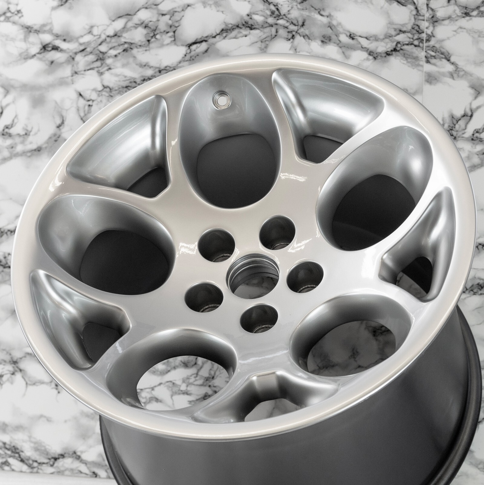 Lamborghini Diablo VT 18" inch rim OEM 1990-2001 Genuine Magnesium Wheel Set - Image 14