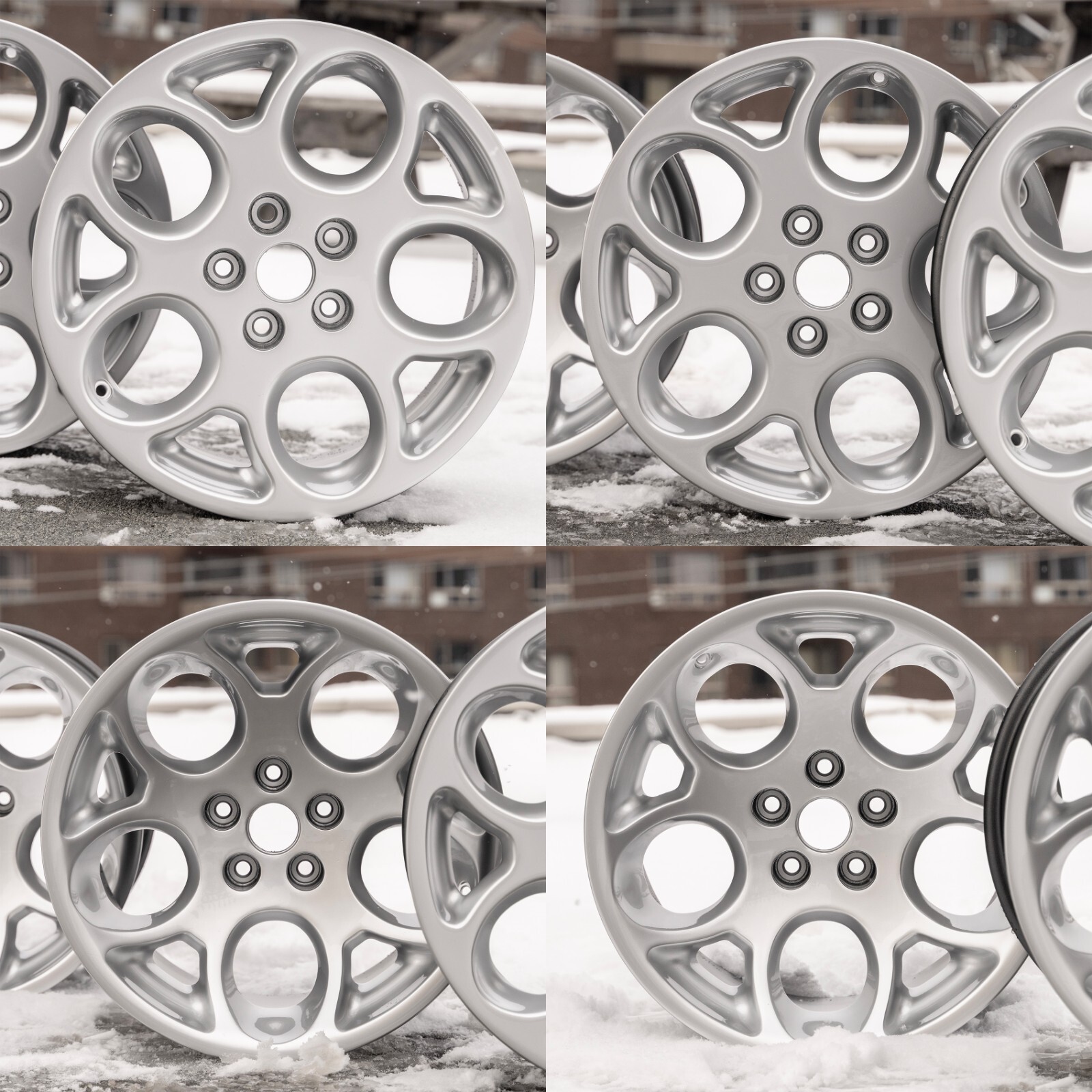 Lamborghini Diablo VT 18" inch rim OEM 1990-2001 Genuine Magnesium Wheel Set - Image 20