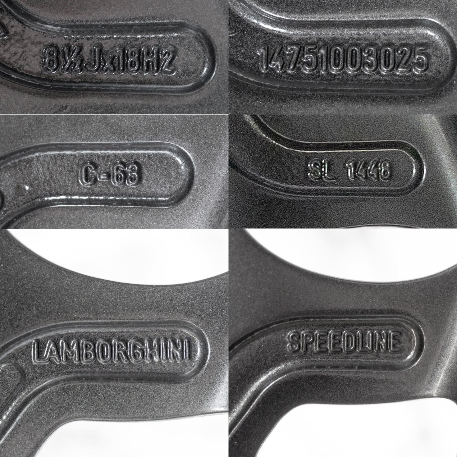 Lamborghini Diablo VT 18" inch rim OEM 1990-2001 Genuine Magnesium Wheel Set - Image 22