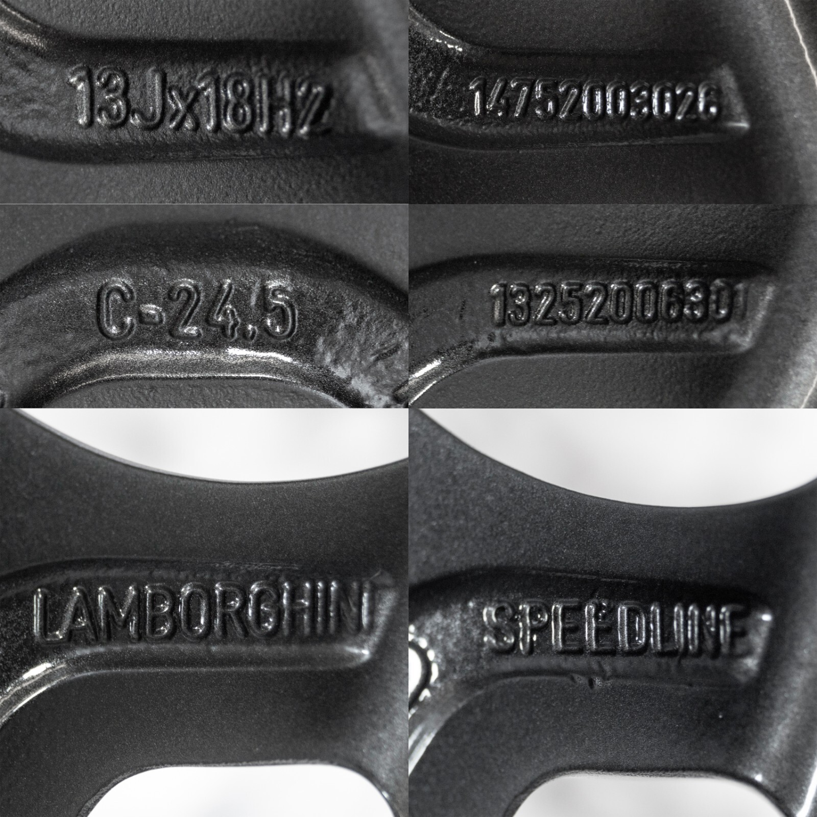 Lamborghini Diablo VT 18" inch rim OEM 1990-2001 Genuine Magnesium Wheel Set - Image 23