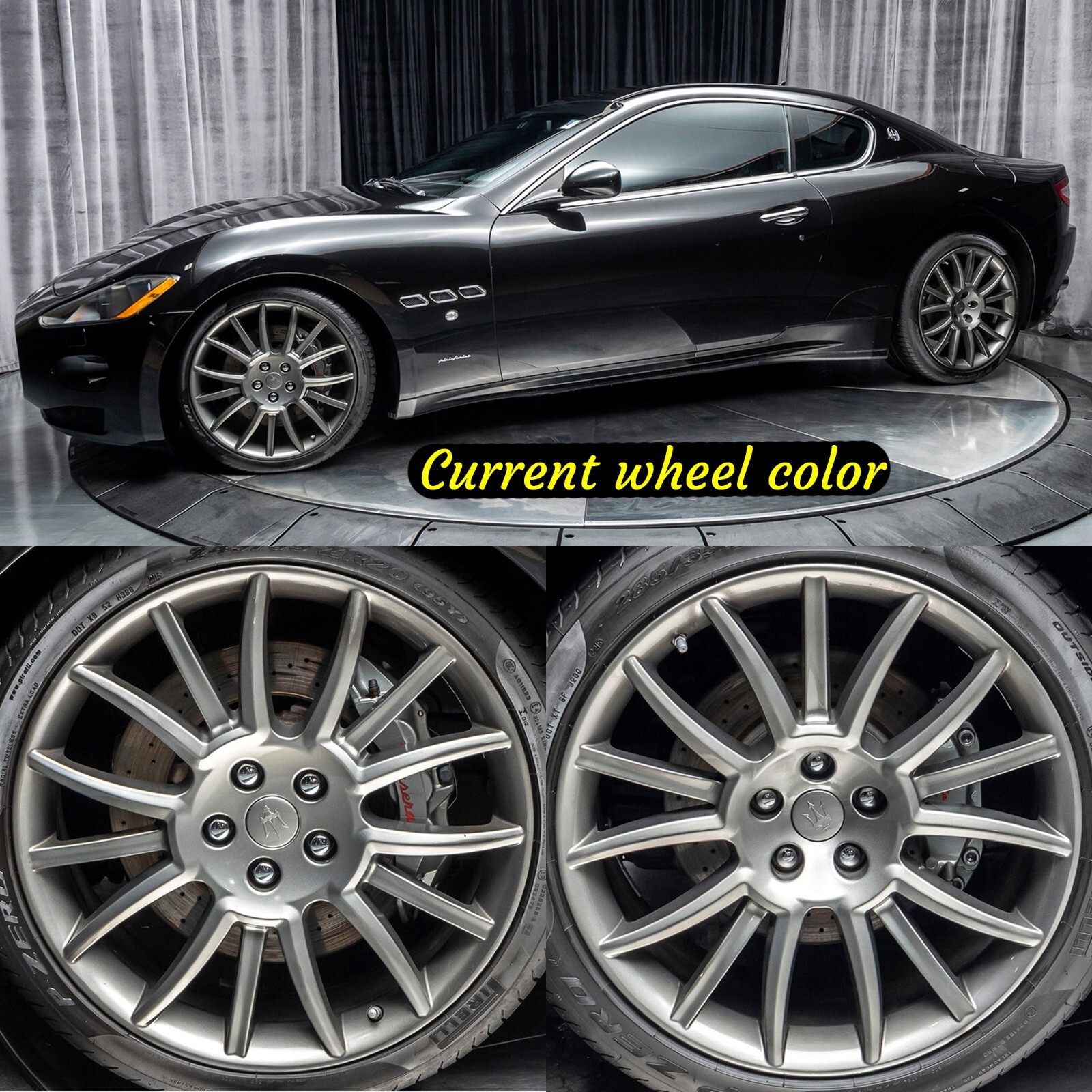 Maserati Granturismo 20" inch rim OEM 2007 2008 2009 2010 2014 Genuine Wheel set – Image 22