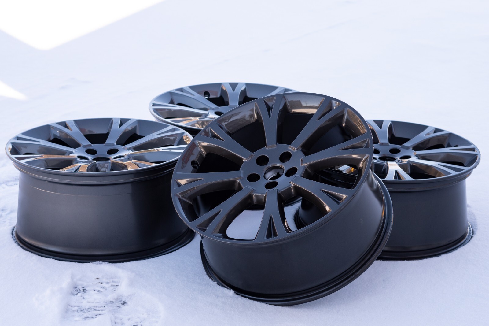 Jaguar XJ XKR 20" inch rim OEM 2011 2012 2013 2014 2015 Original wheel set ORONA - Image 2