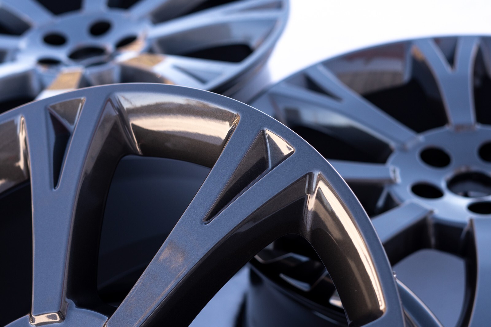 Jaguar XJ XKR 20" inch rim OEM 2011 2012 2013 2014 2015 Original wheel set ORONA - Image 4