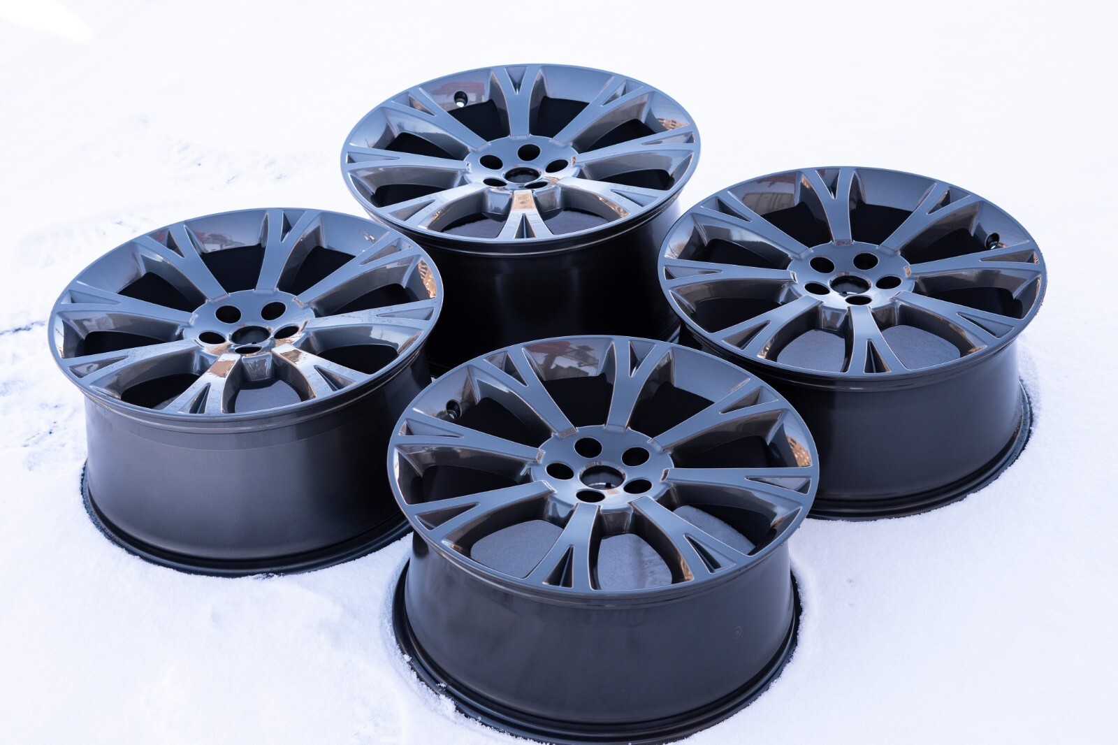 Jaguar XJ XKR 20" inch rim OEM 2011 2012 2013 2014 2015 Original wheel set ORONA - Image 7