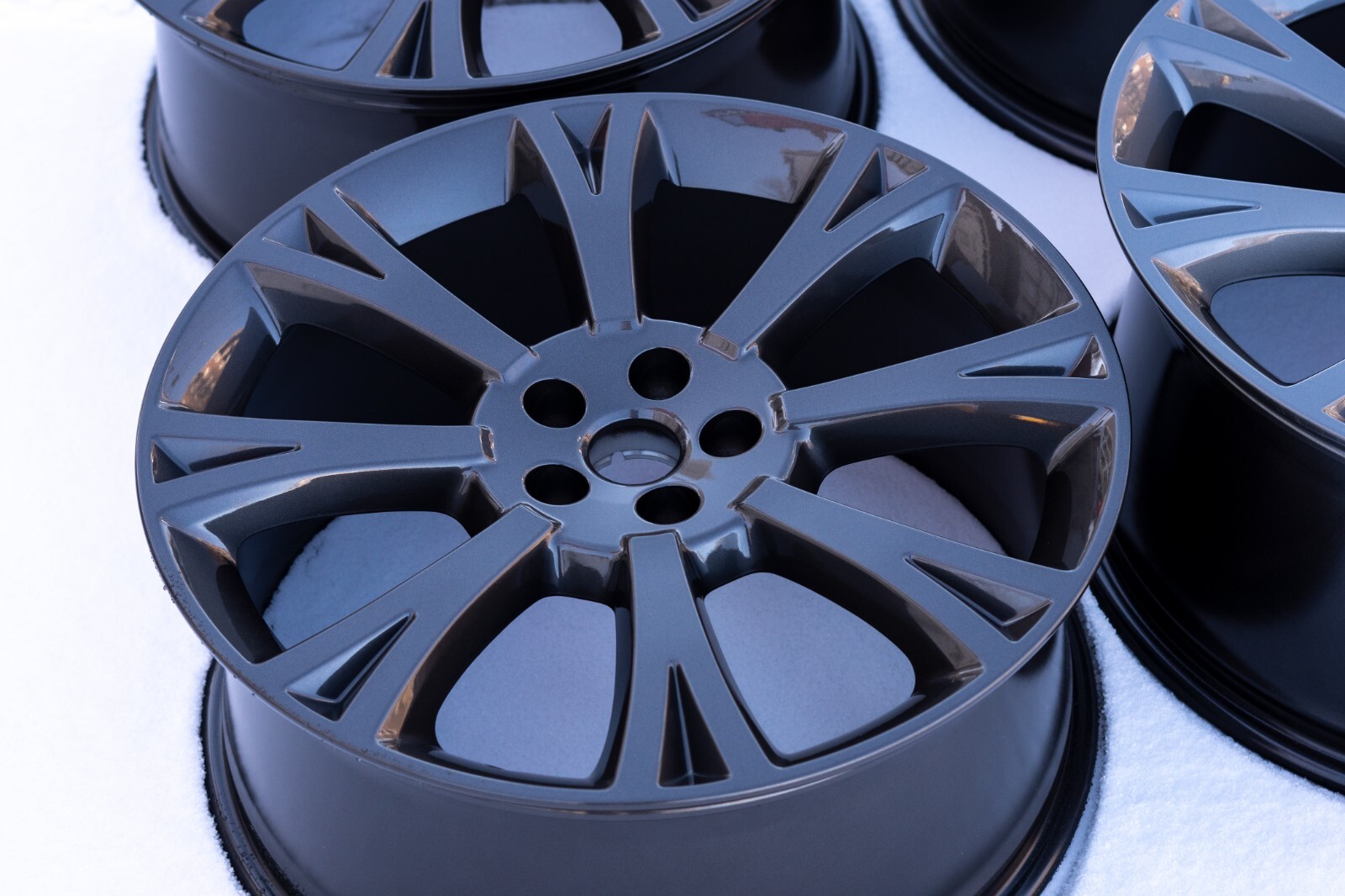 Jaguar XJ XKR 20" inch rim OEM 2011 2012 2013 2014 2015 Original wheel set ORONA - Image 10
