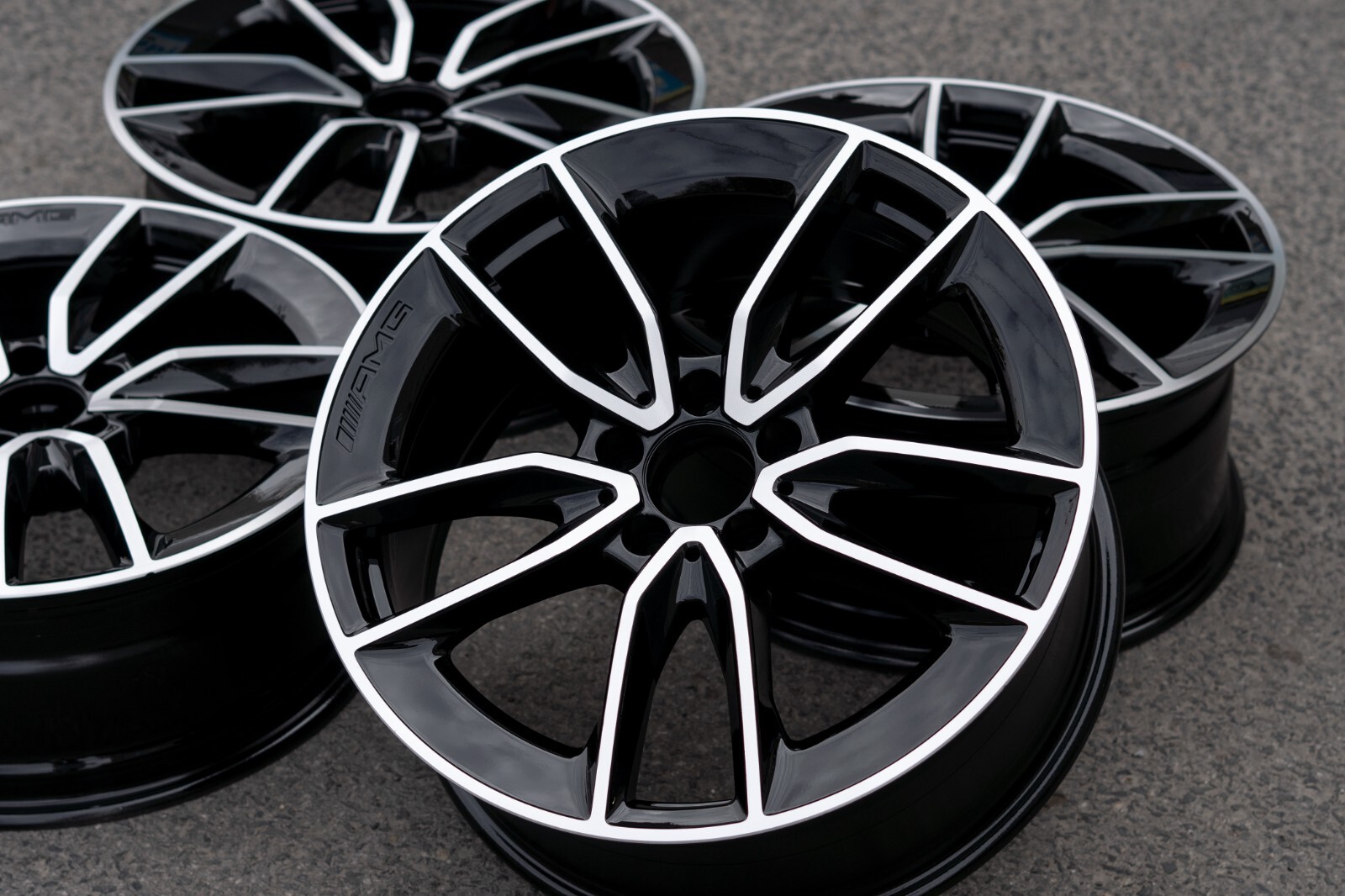 Mercedes C300 C450 C43 AMG 19" Inch OEM 2015-2022 Genuine Original wheel set - Image 13